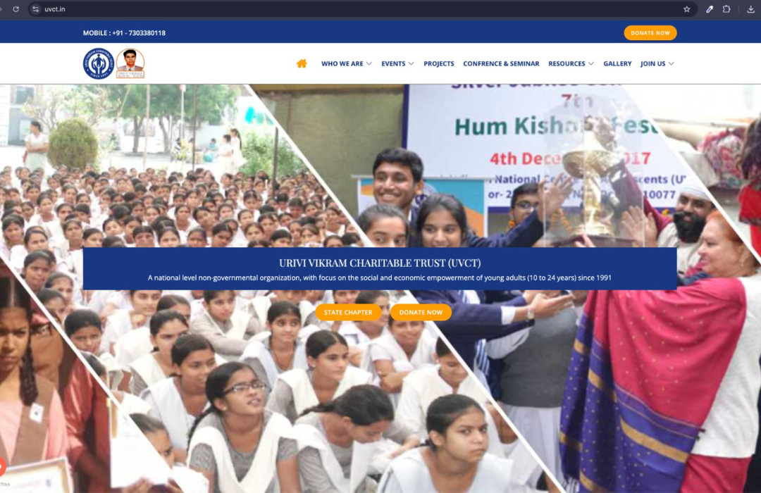 URIVI VIKRAM CHARITABLE TRUST(UVCT)