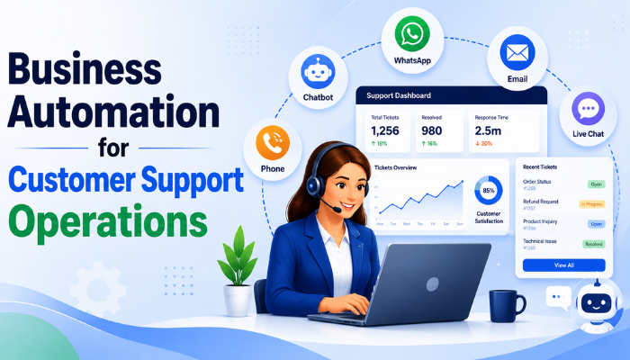 Business Automation for Smarter Customer Support Operations