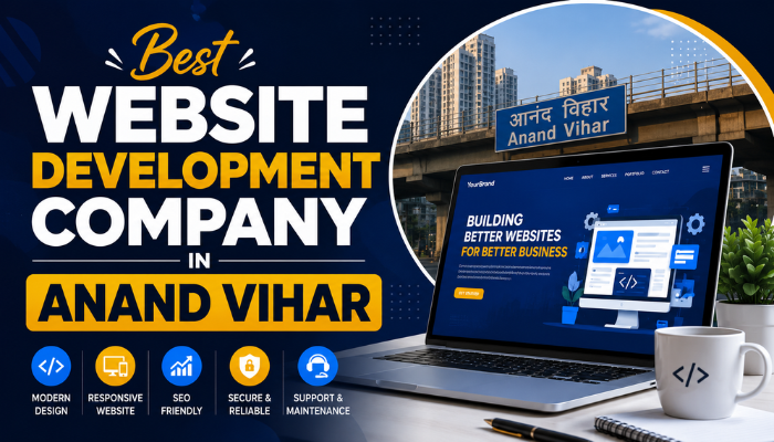 Best Website Development Company in Anand Vihar