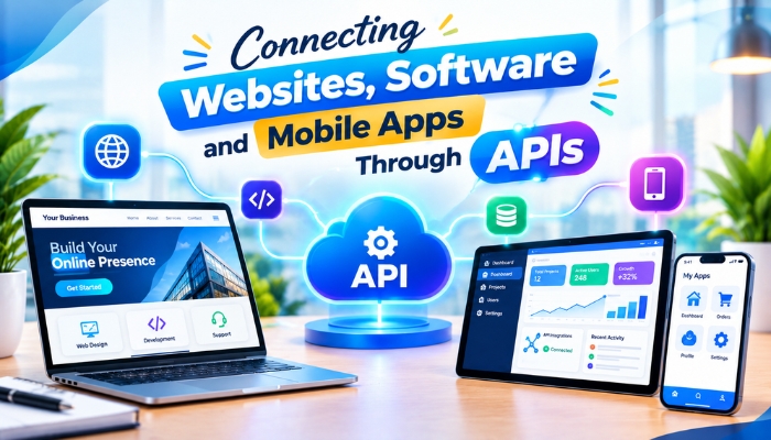 Connecting Websites, Software and Mobile Apps Through APIs
