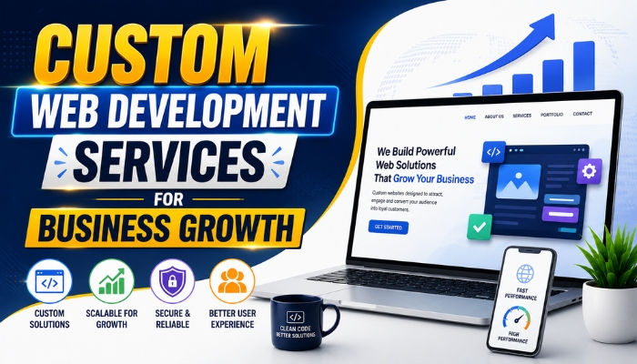 Custom Web Development Services for Business Growth