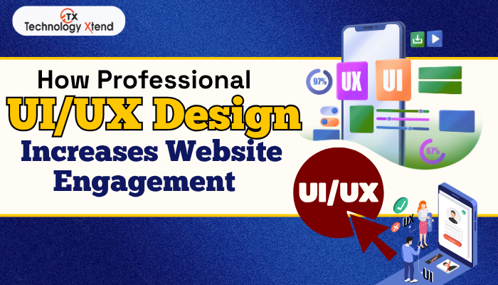 How Professional UI/UX Design Increases Website Engagement