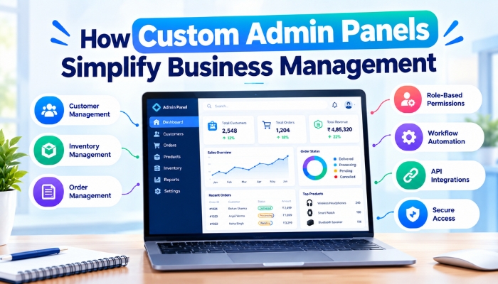 How Custom Admin Panels Simplify Business Management