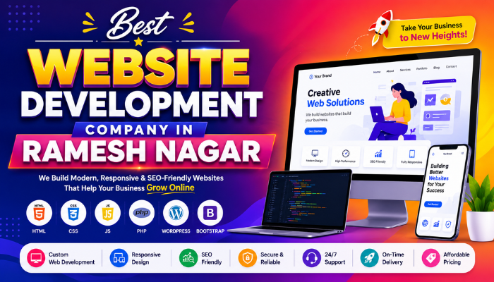 Best Website Development Company in Ramesh Nagar