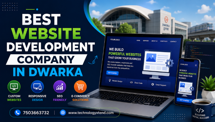Best Website Development Company in Dwarka | Responsive & SEO Friendly Websites