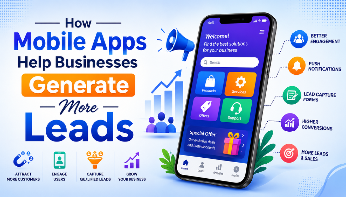 How Mobile Apps Help Businesses Generate More Leads