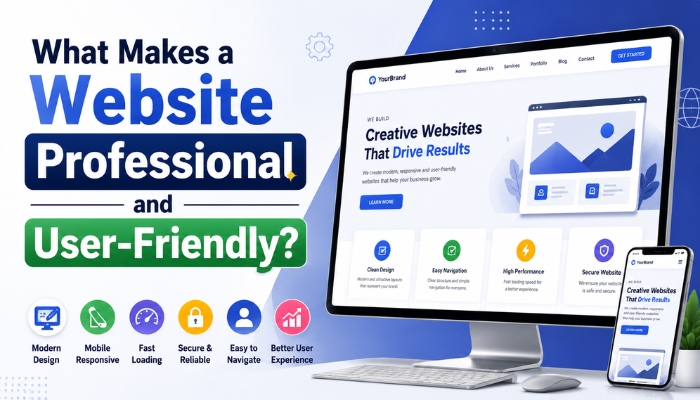 What Makes a Website Professional and User-Friendly?