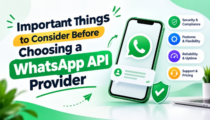 Important Things to Consider Before Choosing a WhatsApp API Provider