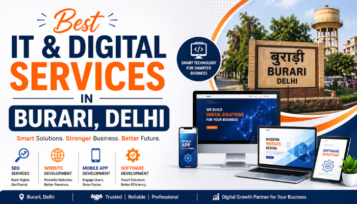 Best IT & Digital Services in Burari, Delhi