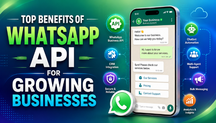 Top Benefits of WhatsApp API for Growing Businesses