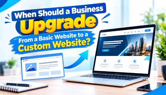 When Should a Business Upgrade From a Basic Website to a Custom Website?