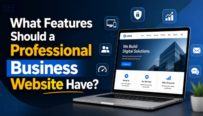 Professional Business Website Features