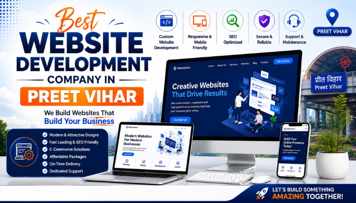 Best Website Development Company in Preet Vihar
