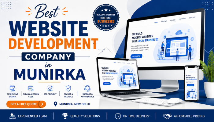 Best Website Development Company in Munirka