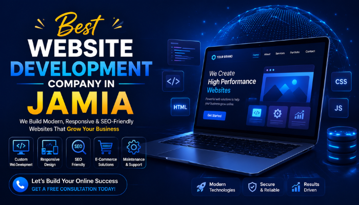 Best Website Development Company in Jamia
