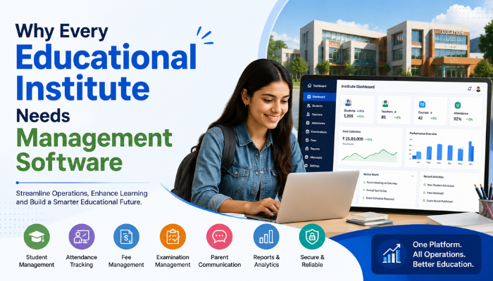 Educational Institute Management Software for Smarter Learning