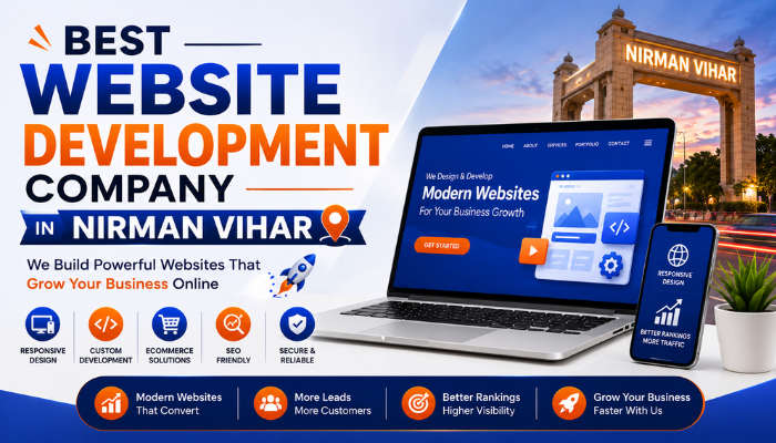 Best Website Development Company in Nirman Vihar