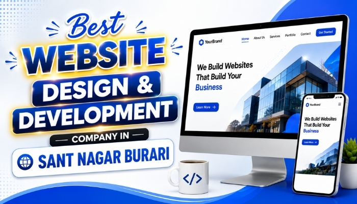 Best Website Design & Development Company in Sant Nagar Burari