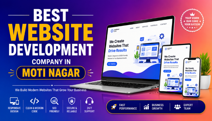 Best Website Development Company in Moti Nagar
