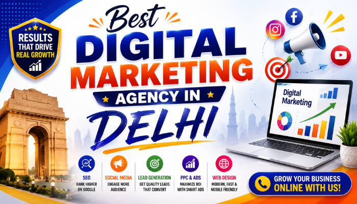 Best Digital Marketing Agency in Delhi | SEO & Website Development Company
