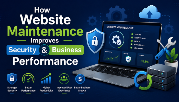 How Website Maintenance Improves Security and Business Performance