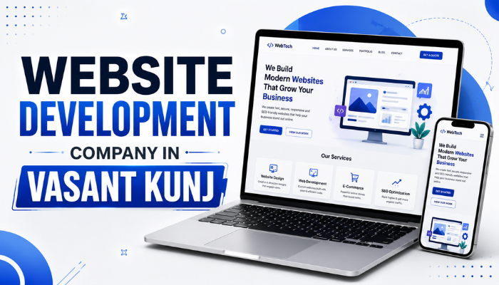 Website Development Company in Vasant Kunj