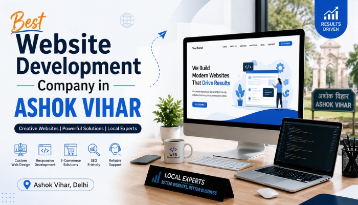 Best Website Development Company in Ashok Vihar