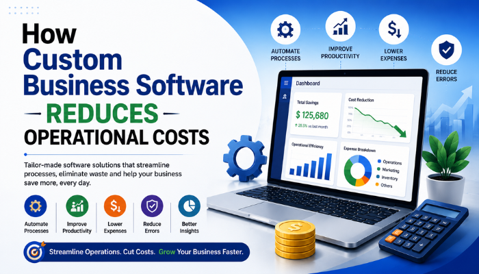 How Custom Business Software Reduces Operational Costs