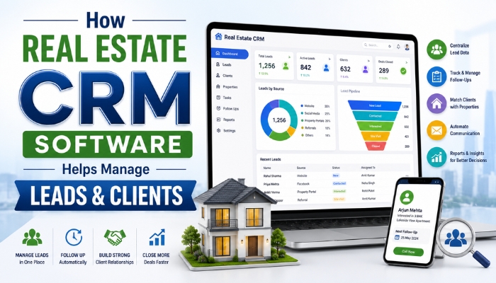 Real Estate CRM Software for Leads & Clients