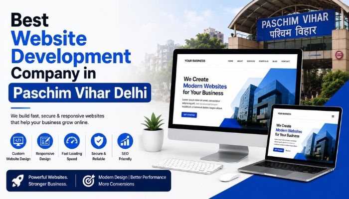 Best Website Development Company in Paschim Vihar Delhi